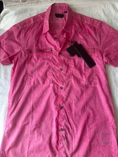 Camisa Antony Morato Minimal Rock - Fucsia Talla XXL 