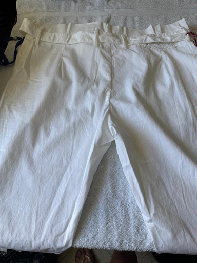 Pantalon No-L-ita Talla 33 Blanco  